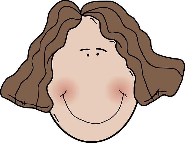 En anonym profilbild av en kvinna